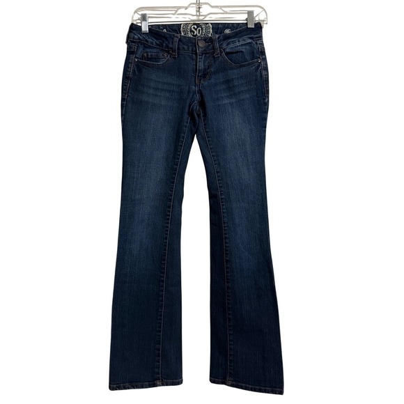 SO Authentic Heritage Denim - SO Women's Boot Cut Jeans - Dark Blue